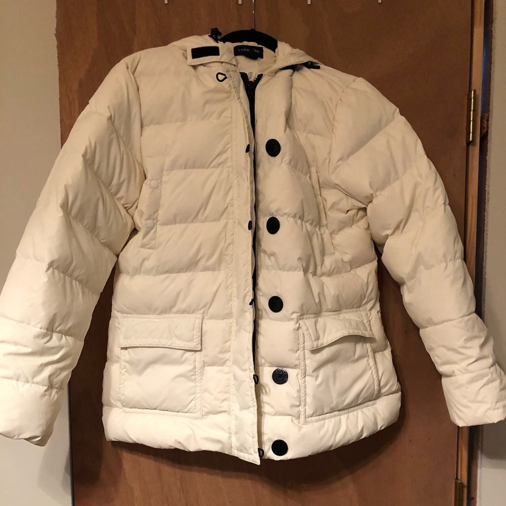 Land’s End puffy coat